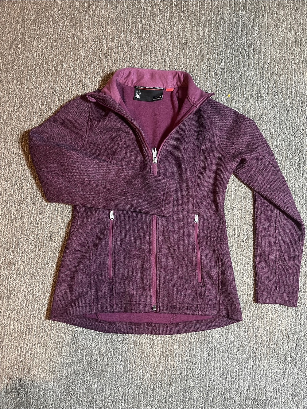 Women’s Plum Quarter-Zip Fleece Jacket
